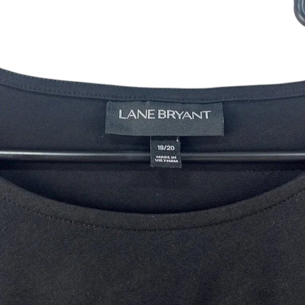 Lane Bryant Dress Black Dress Midi Women's Size 18/20 - Picture 5 of 5